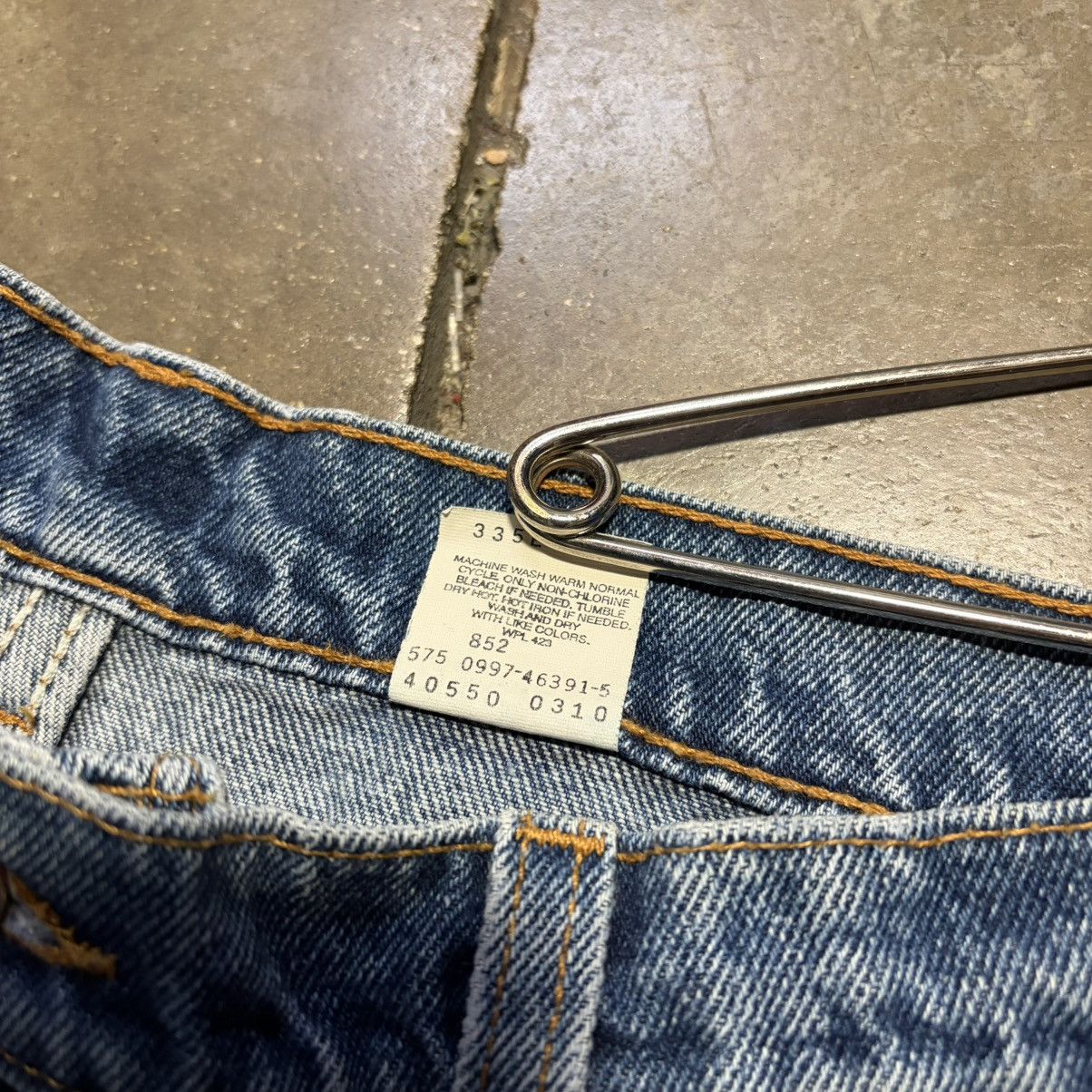Levi's Vintage Levis 550 Orange Tab Jeans Relaxed Fit Denim 90s USA Size US 38 / EU 54 - 16 Thumbnail