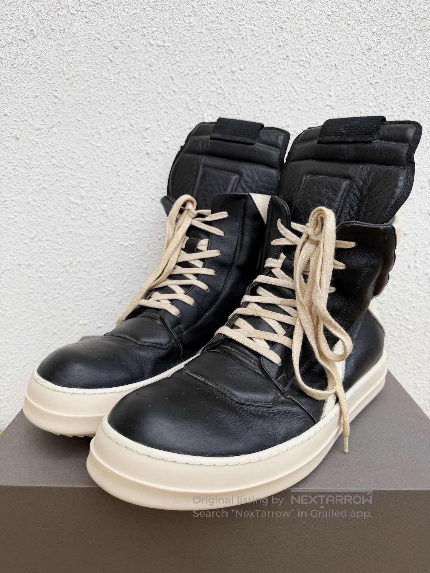 Rick Owens Rick Owens Main Line High-Top Black White. Size US 9 / EU 42 - 3 Thumbnail