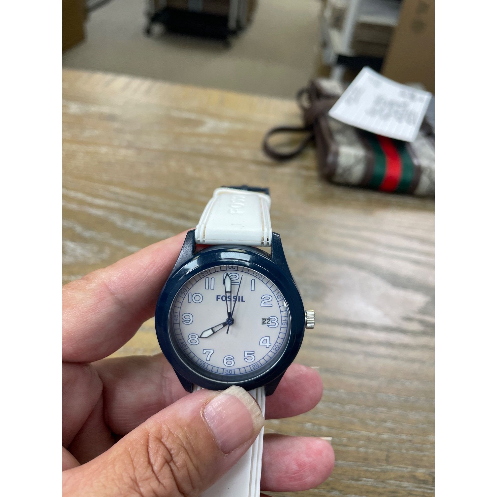 Fossil Fossil Mens white black quartz watch in good working conditi Size ONE SIZE - 13 Thumbnail