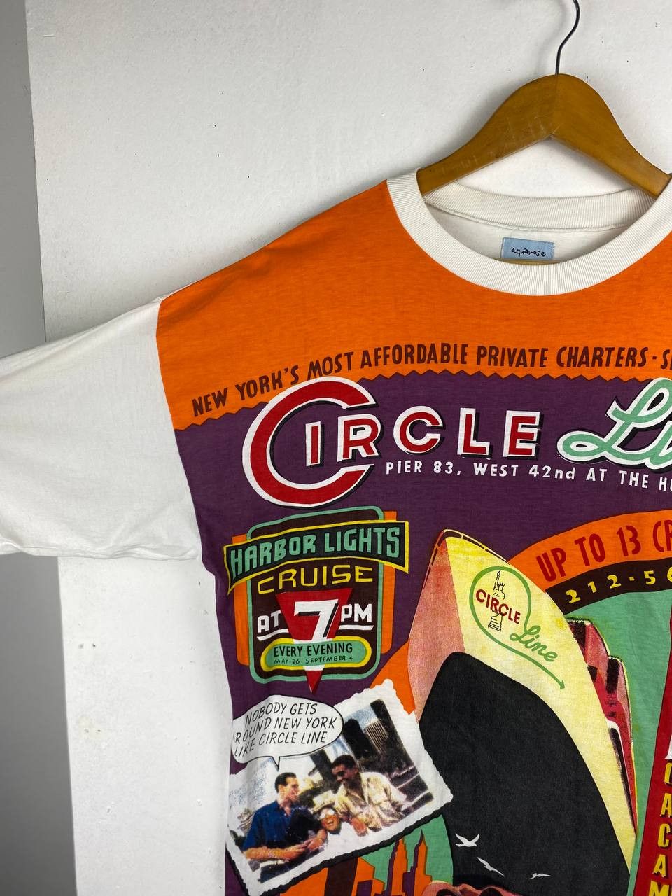 Vintage vintage 90s fullprint art tee very nice design Size US XL / EU 56 / 4 - 2 Thumbnail