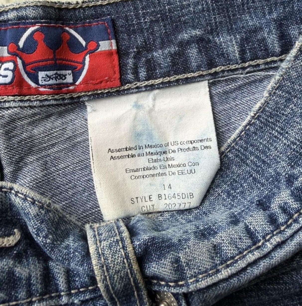 JNCO Vintage JNCO Baggy Skater Jeans Size US 26 / EU 42 - 6 Thumbnail