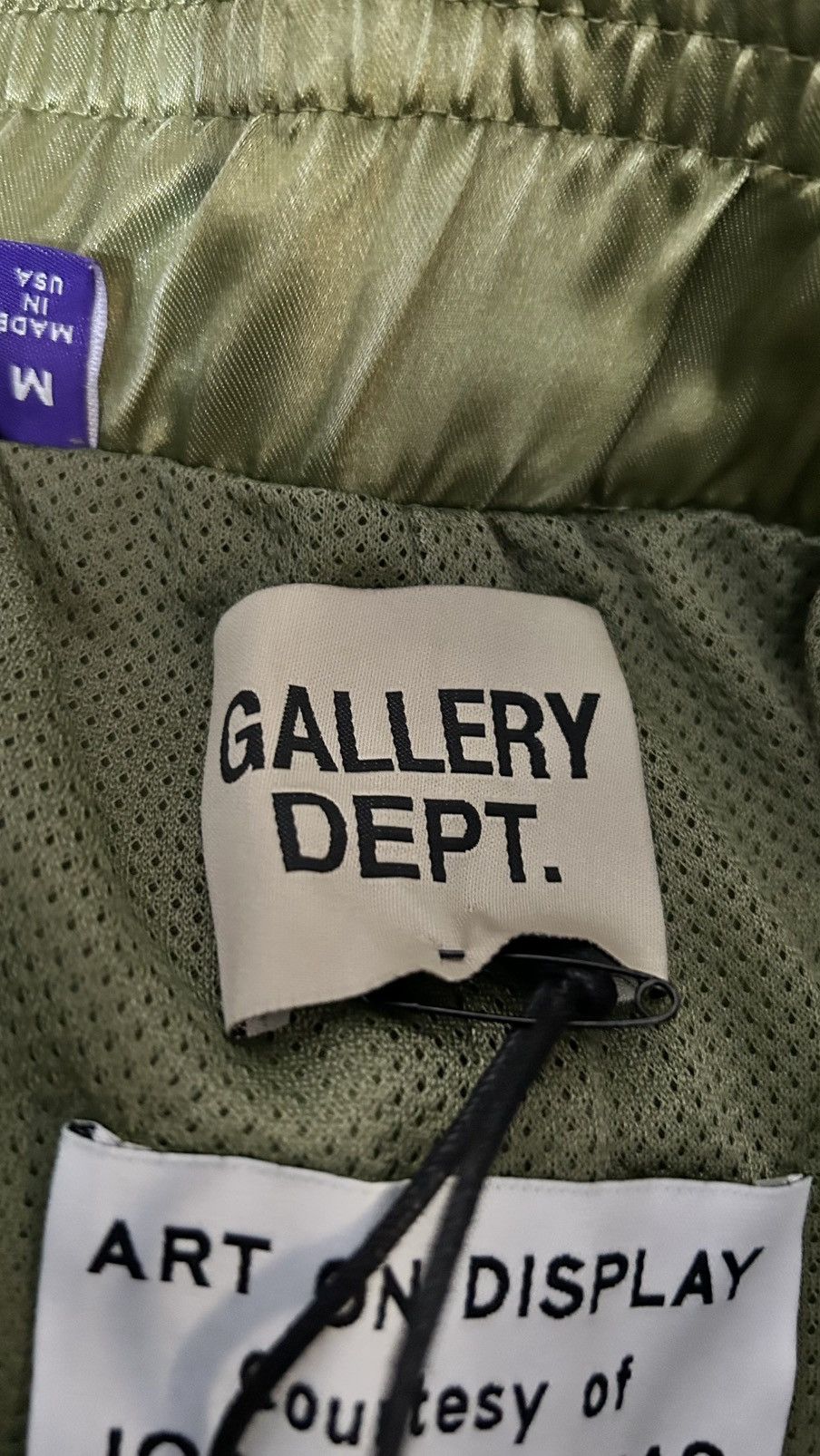 Gallery Dept. Gallery Dept Green & Black Jacky Boxing Logo Shorts Medium Size US 38 / EU 54 - 18 Thumbnail