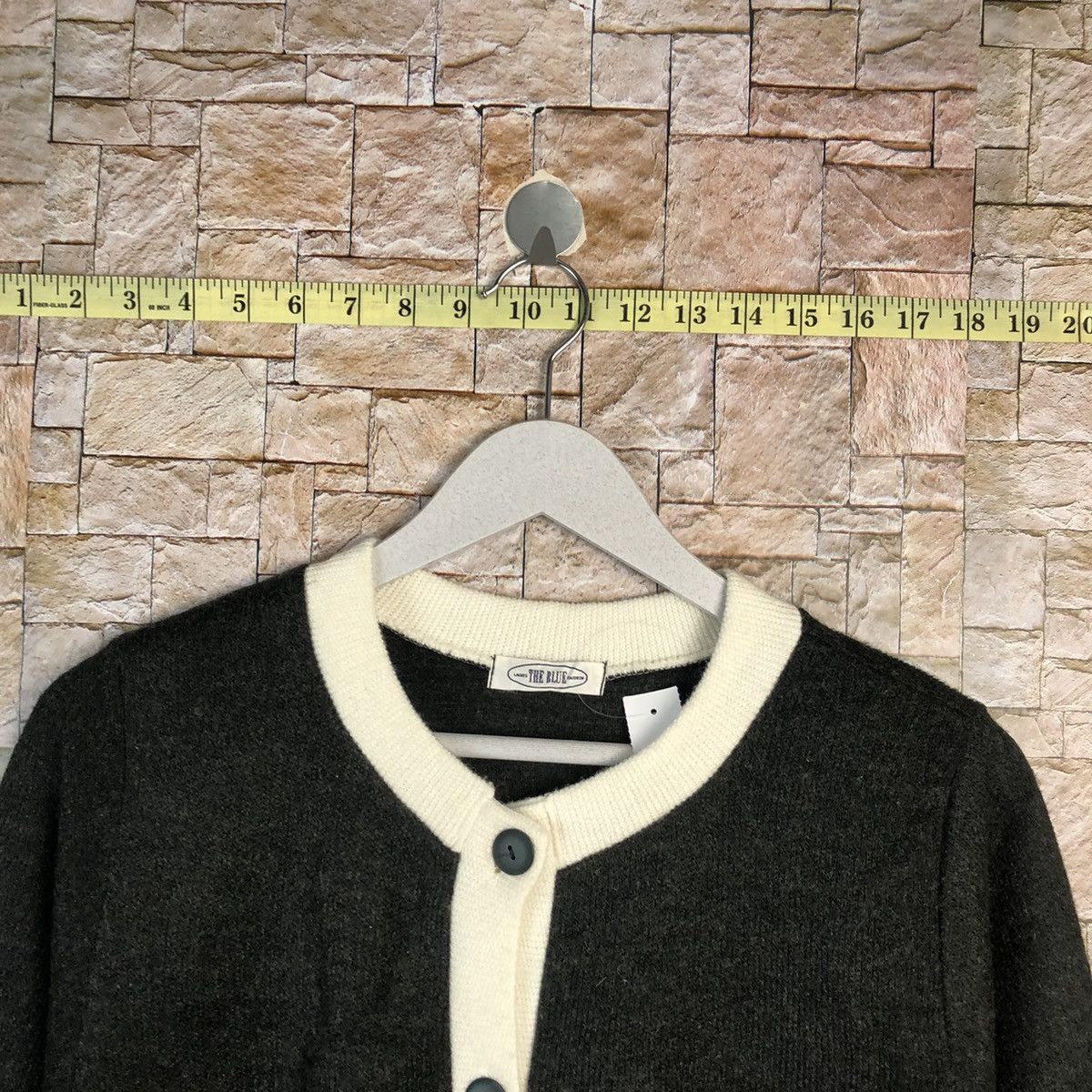 Homespun Knitwear × Japanese Brand The Blue Black japan Cardigan #A868 Size S / US 4 / IT 40 - 4 Thumbnail