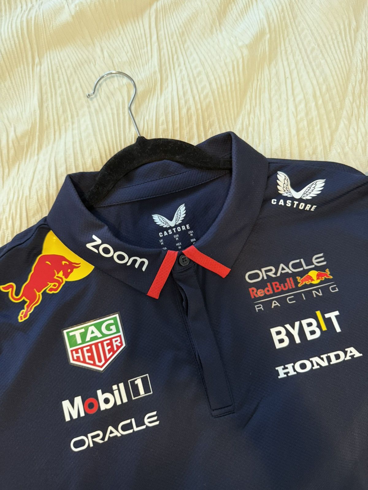 Red Bull Red Bull x Castore Racing Polo Size US M / EU 48-50 / 2 - 3 Thumbnail