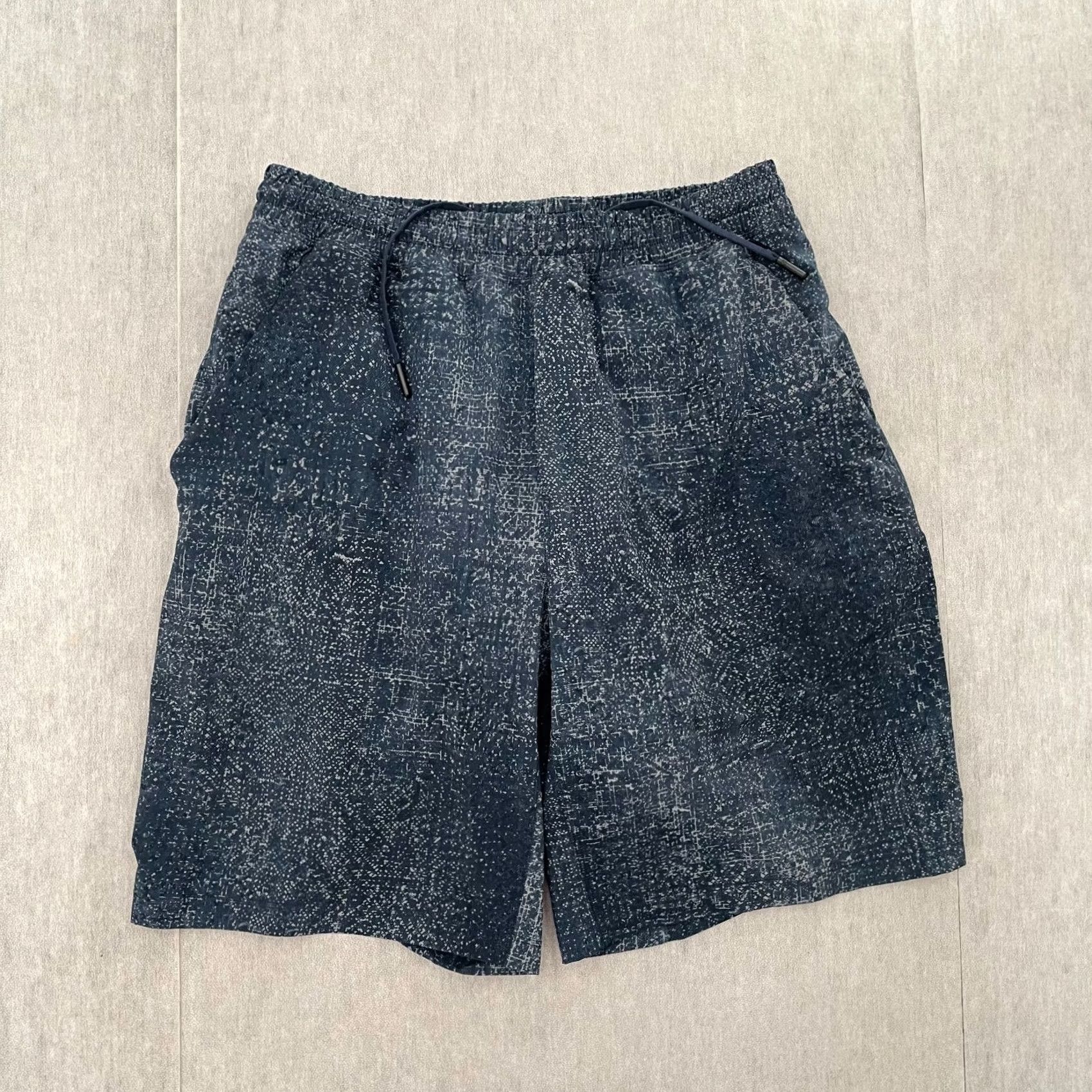 Lululemon Lululemon Pace Breaker Active Drawstring Shorts Men M Blue Size US 31 - 2 Thumbnail