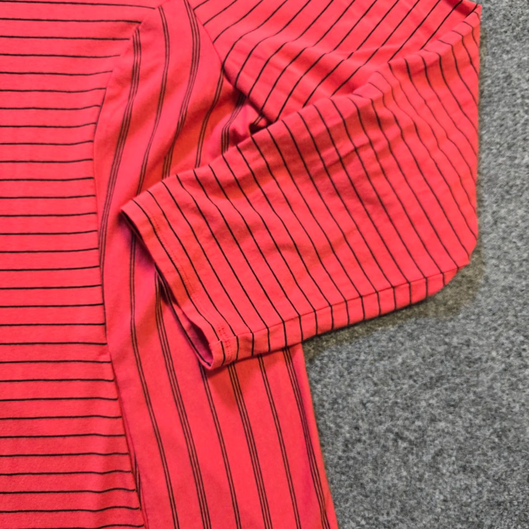Habitat Habitat Jacket Womens XL Red Striped Full Zip Long Sleeve Casual - Classic, Lightweight, Knit, Regular Fit Size XL / US 12-14 / IT 48-50 - 3 Thumbnail