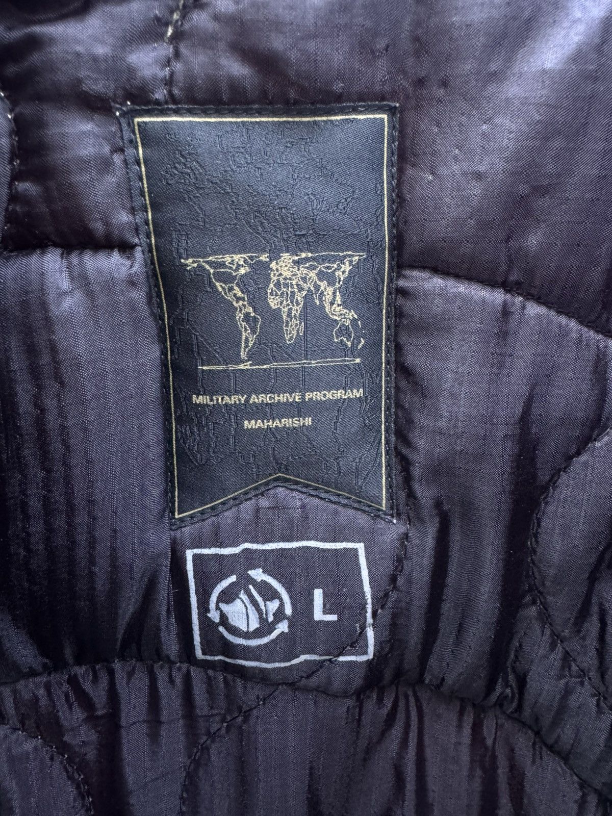 Maharishi Maharishi Upcycled Liner Bomber Jacket Size US L / EU 52-54 / 3 - 4 Thumbnail