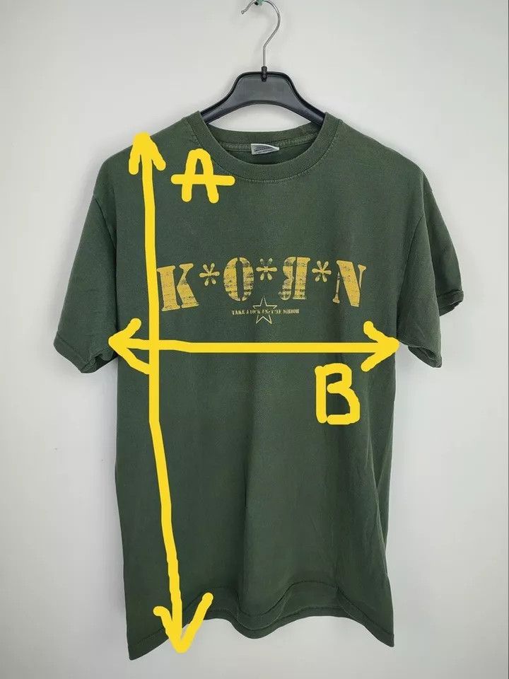 Vintage Vintage 2003-2004 Korn Band Tee Take a look in the mirror Size US L / EU 52-54 / 3 - 4 Thumbnail