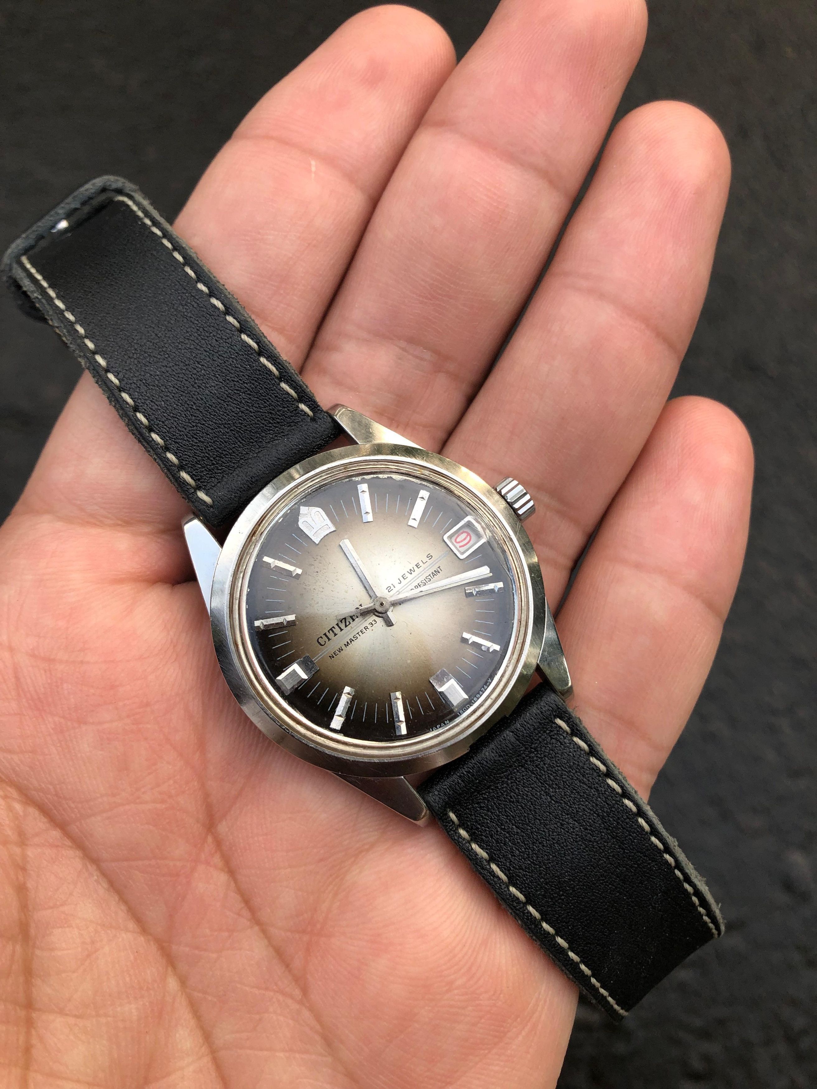 1970s vintage citizen ファーストメカ Citizen Citizen New Master 33 – Vintage Mechanical Watch (1970s