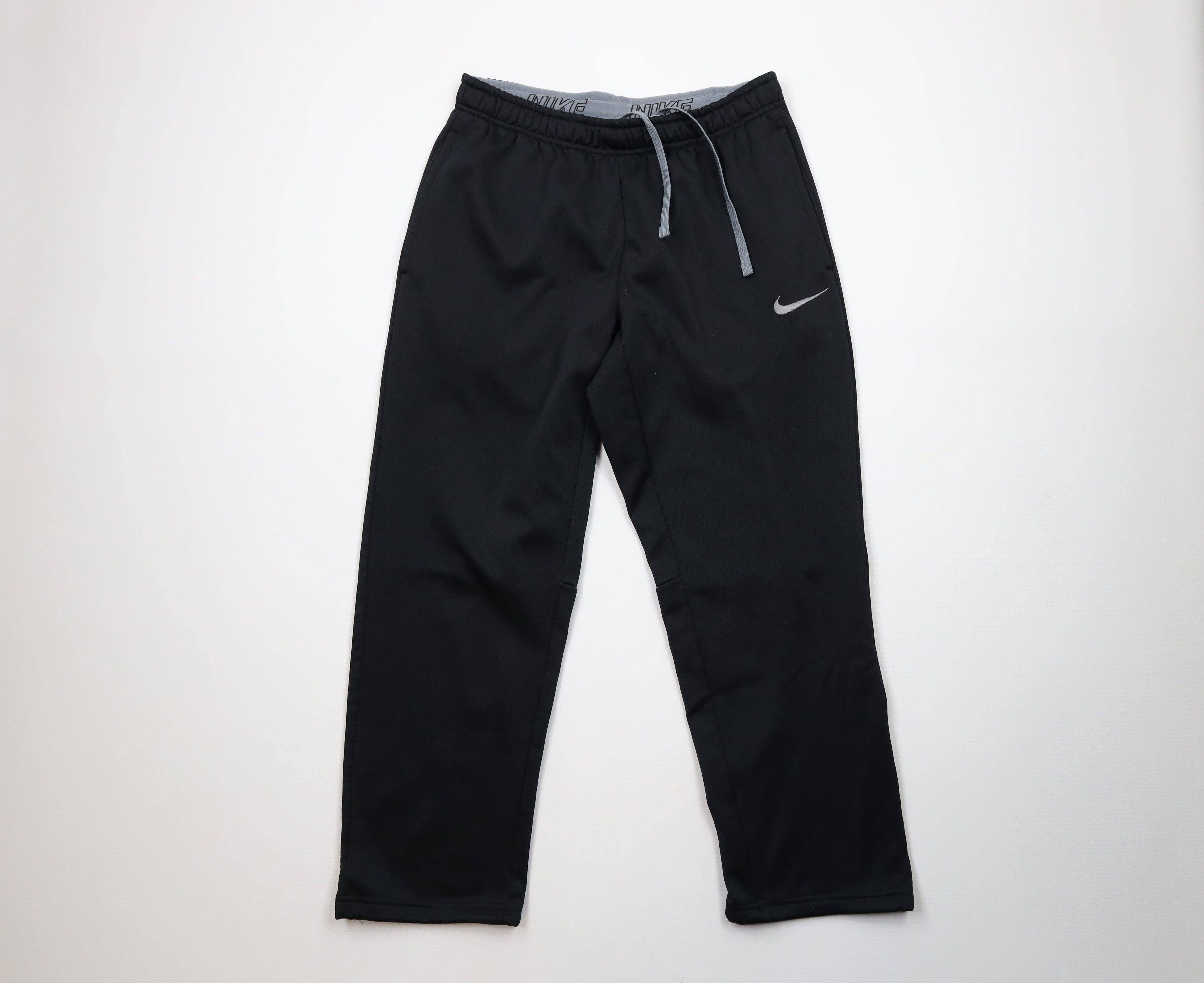 Vintage Y2K Nike Scott Mini Swoosh Wide Leg Sweatpants