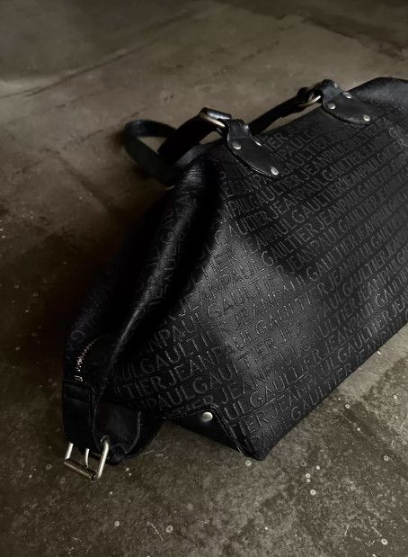 Jean Paul Gaultier Jean Paul Gaultier 2000s All-Over Print Leather Bowling Bag Size ONE SIZE - 4 Thumbnail