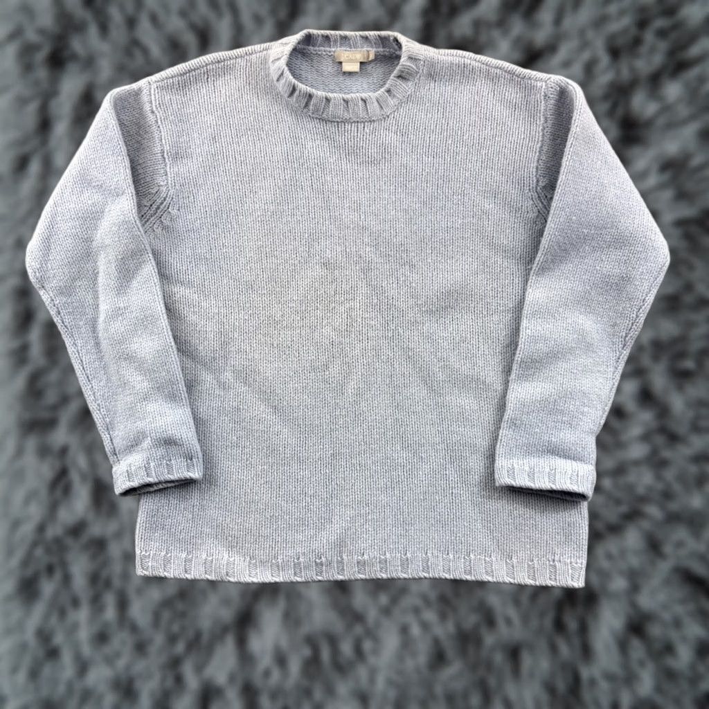 J.Crew J.CREW Sweater Womens Medium Blue Long Sleeve Knit Academia Preppy Wool Pullover Size M / US 6-8 / IT 42-44 - 1 Thumbnail