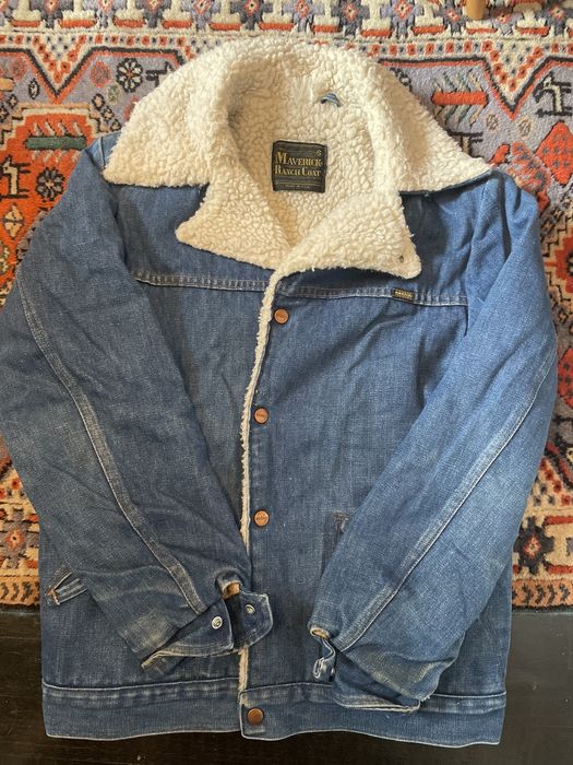 Vintage Sherpa-lined Maverick ranch coat | Grailed