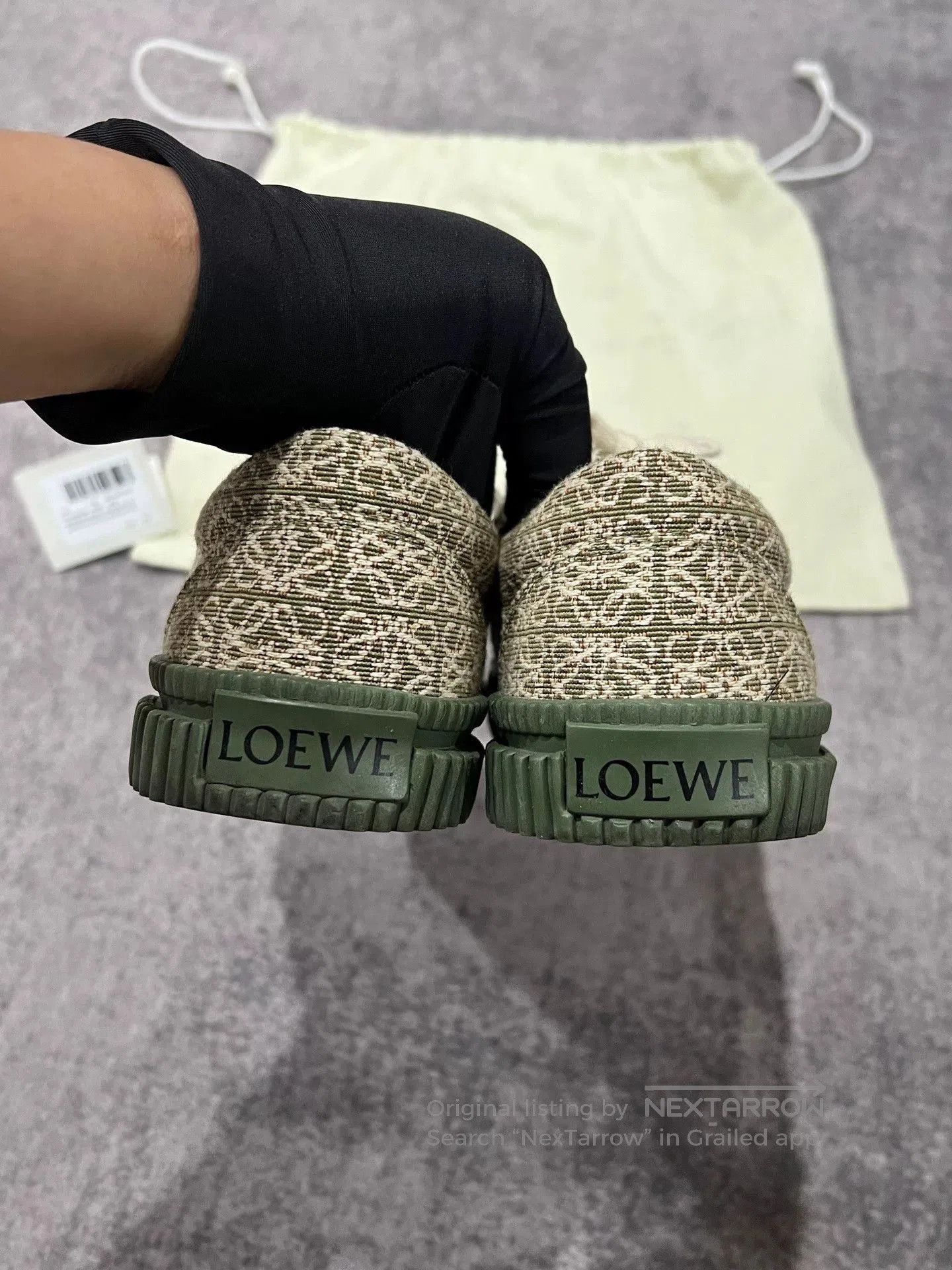 Loewe Loewe All-Over Print Canvas Shoes. Size US 5 / IT 35 - 5 Thumbnail