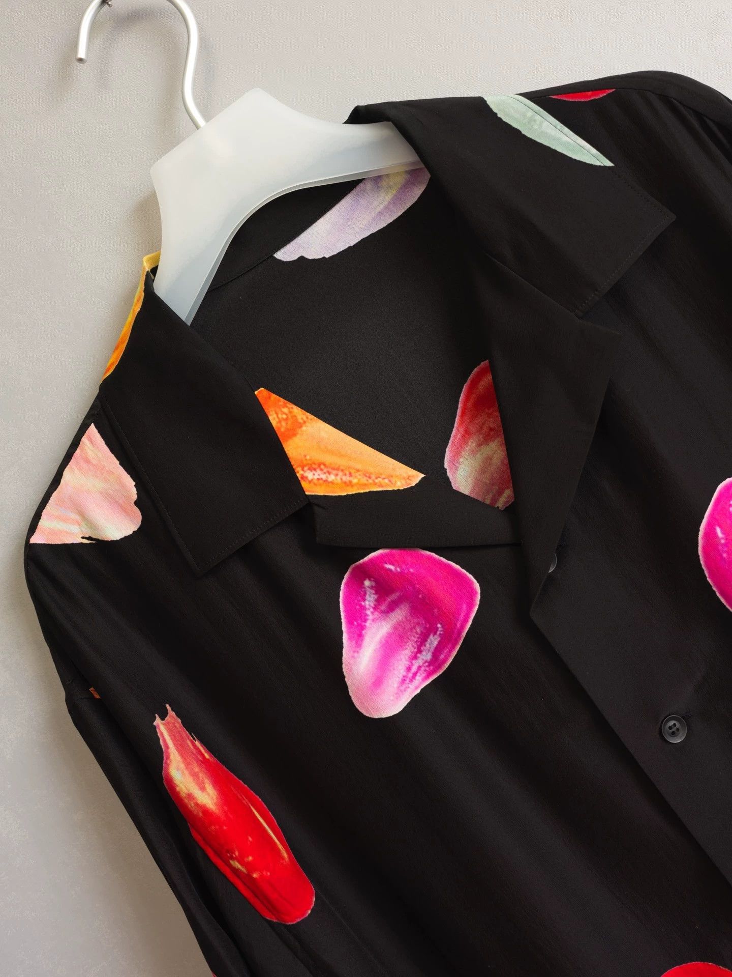 Yohji Yamamoto Yohji Yamamoto 21AW Petal Silk Shirt Size 3 Size US L / EU 52-54 / 3 - 4 Thumbnail