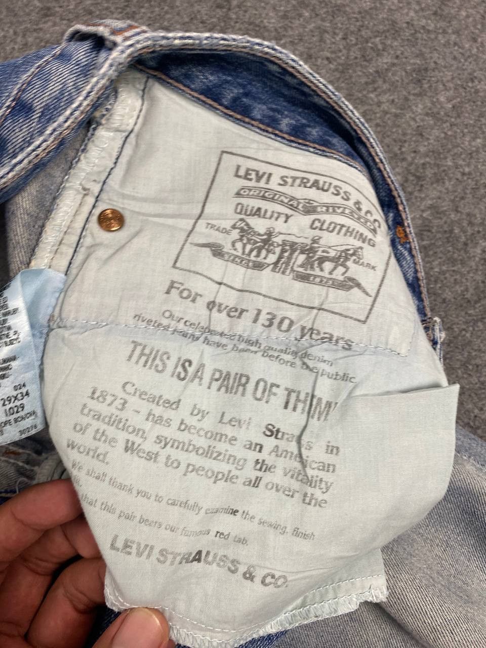 Levi's vintage levis 545 low bootcut flare denim Size 32" / US 10 / IT 46 - 10 Thumbnail