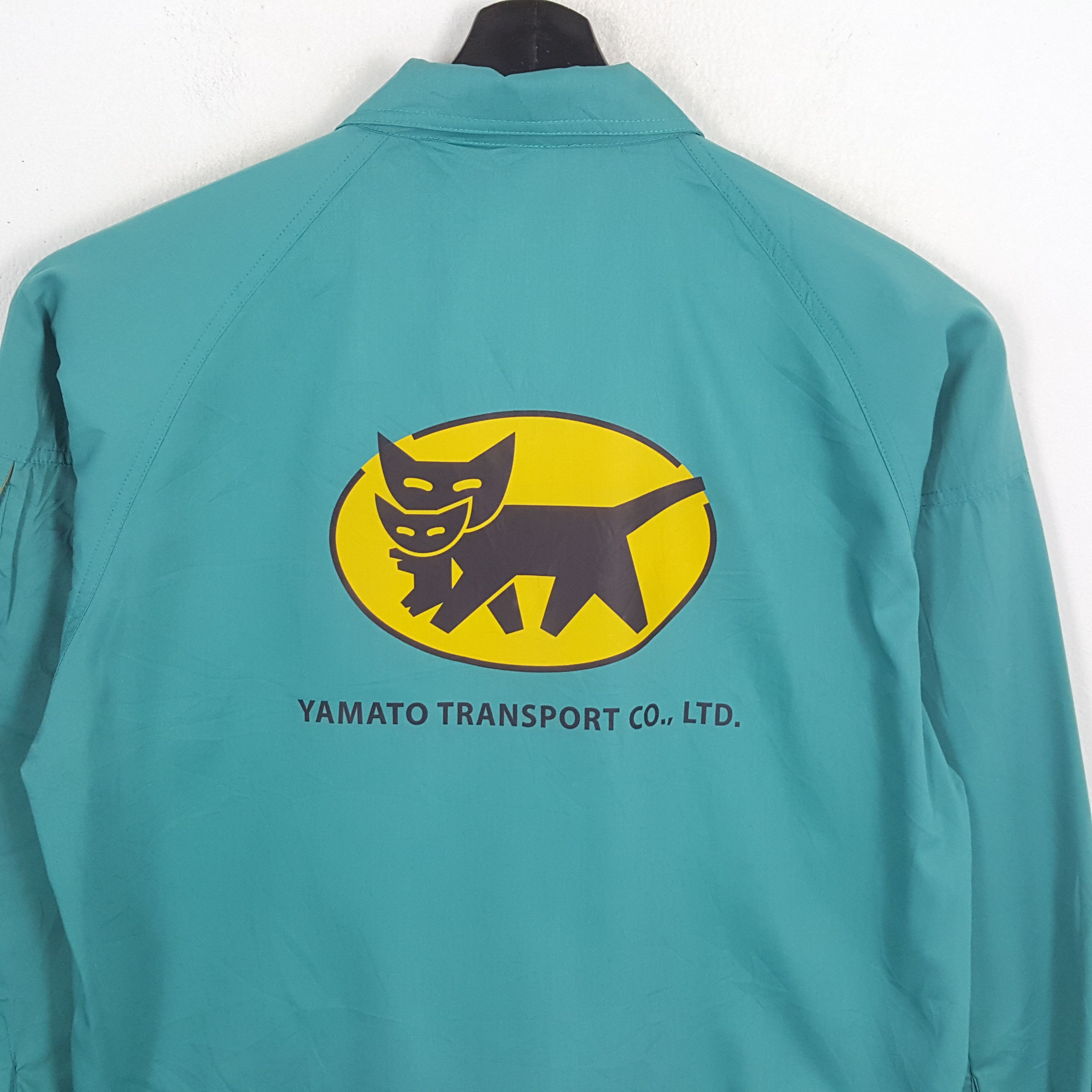 Japanese Brand × Vintage YAMATO TRANSPORT Japanese Brand Workwear Custom Art Jacket Size US M / EU 48-50 / 2 - 2 Thumbnail