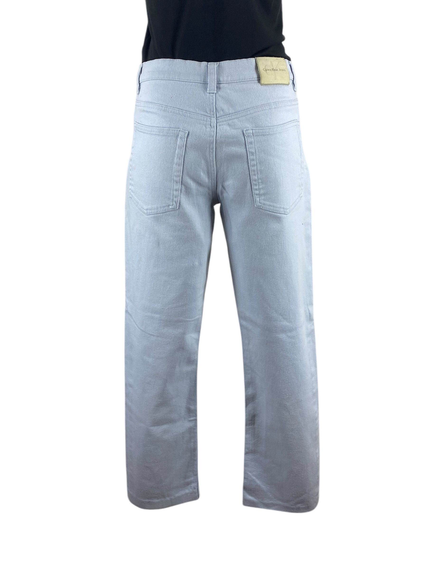 Calvin Klein × Vintage Calvin Klein Jeans Vintage High Waisted Jeans Size 28" / US 6 / IT 42 - 2 Thumbnail