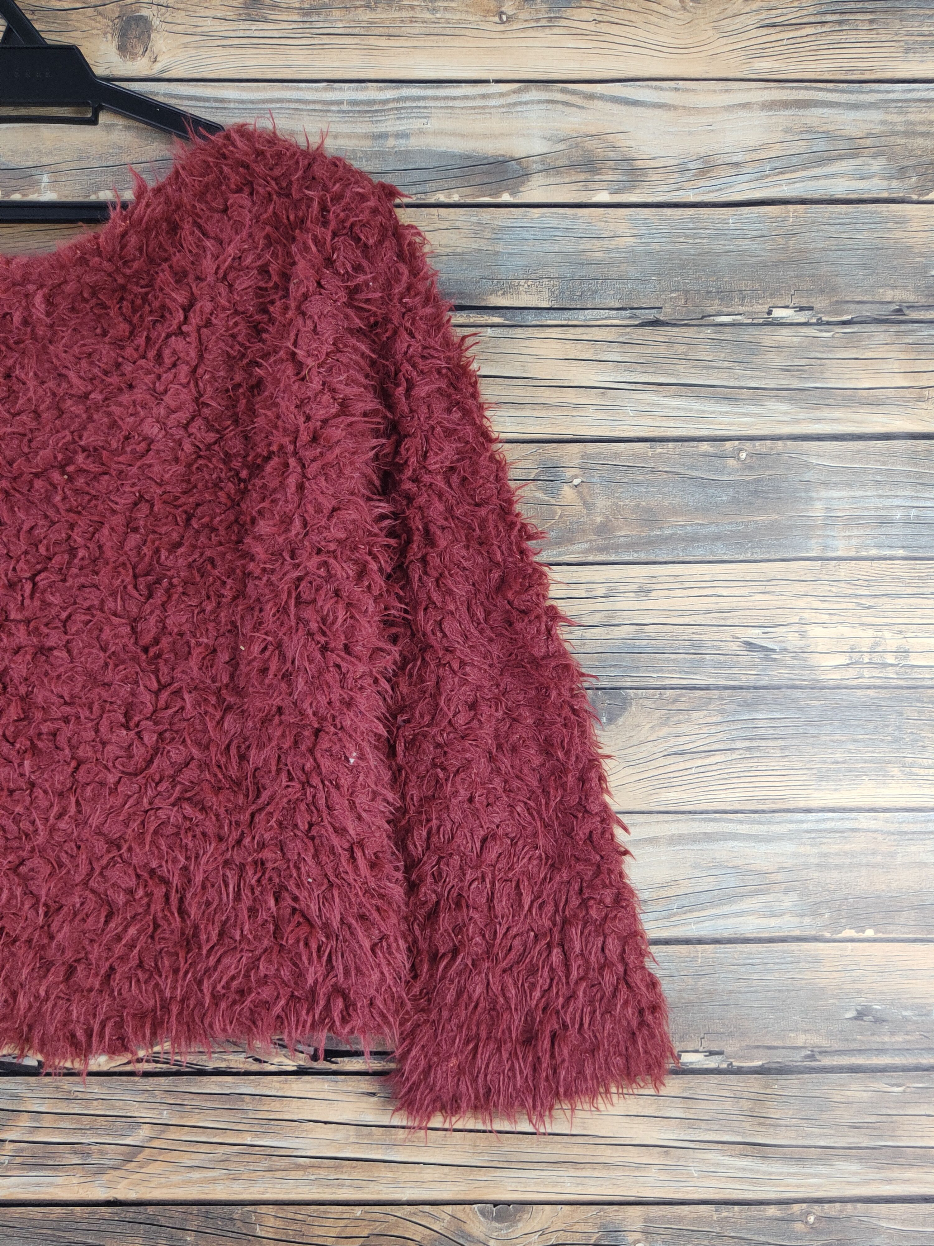 Japanese Brand Olive ded Olive Brown Shag Shaggy Fir Mohair Knitwear#W21 74 Size S / US 4 / IT 40 - 9 Thumbnail
