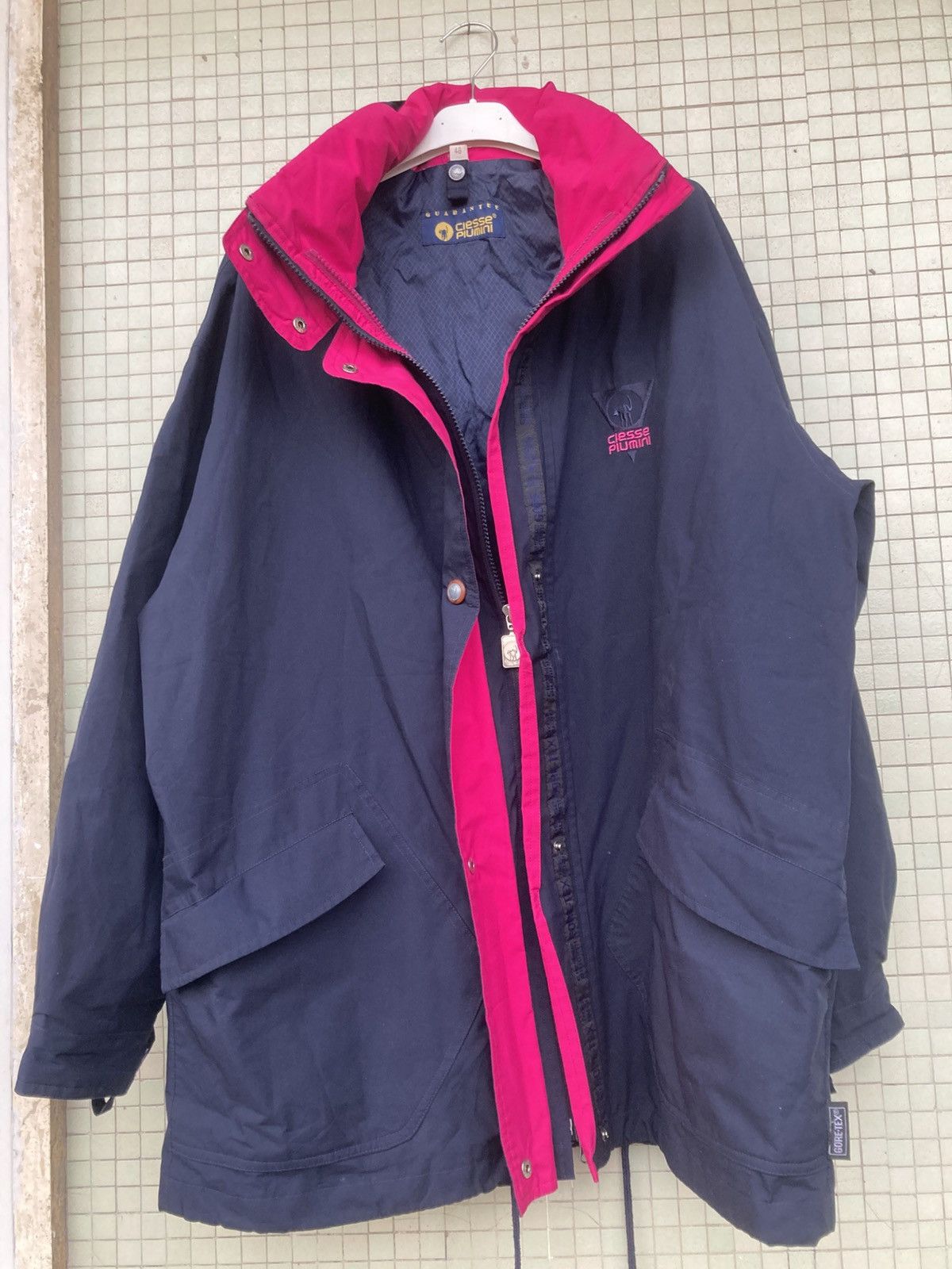 Goretex Vintage gore-tex Ciesse piumini blue jacket Size M / US 6-8 / IT 42-44 - 2 Thumbnail