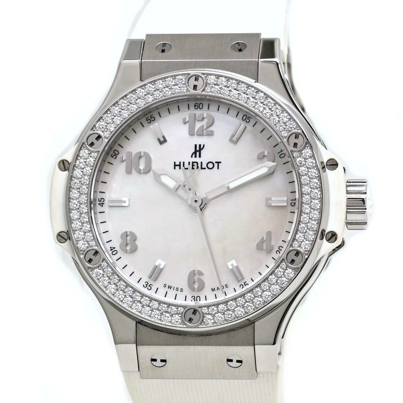 Hublot Hublot White Shell Big Bang All White Watch 361.se.6010.rw.1104 Limited Metal Quartz 361.se.6010.rw.1104, Women's