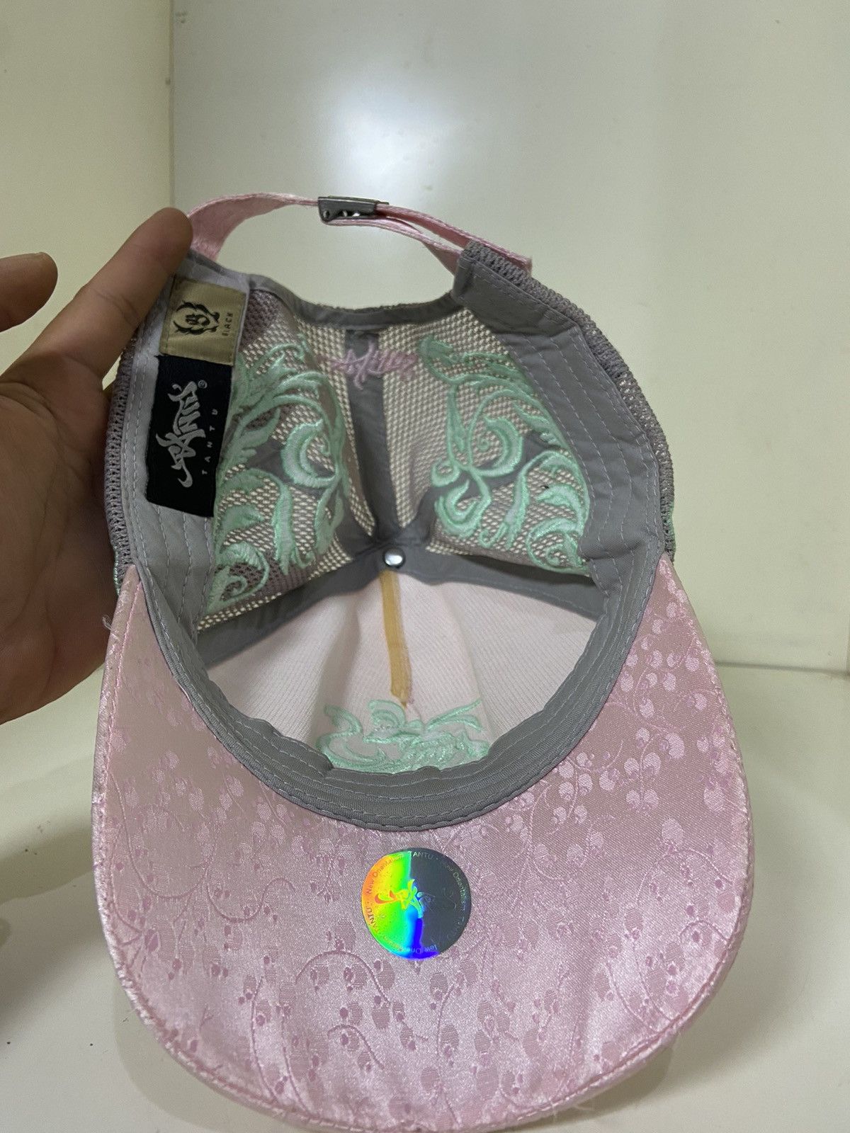 Japanese Brand Tantu black trucker hats embroidery Size ONE SIZE - 8 Thumbnail