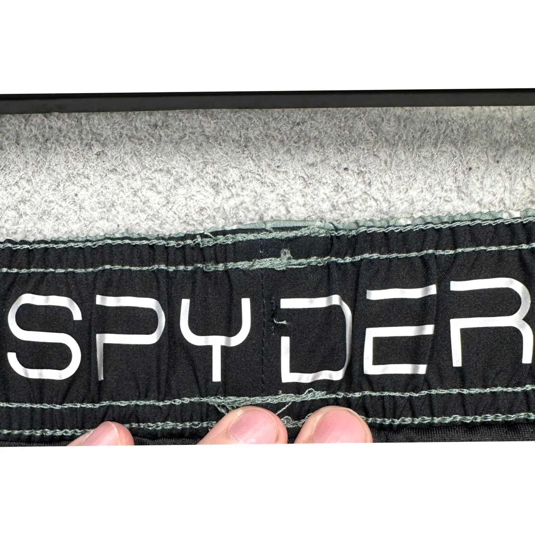 Spyder Spyder Mens Swim Trunks Medium Green Marble Lined Drawstring Board Shorts NEW Size US 31 - 5 Thumbnail
