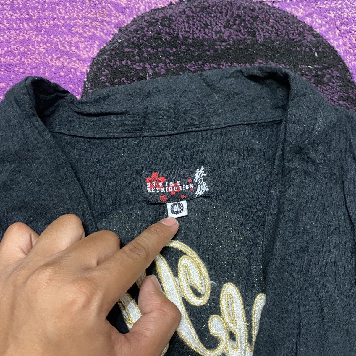 Japanese Brand × Komono × Vintage Vintage Kimono Japanese Divine Retribution Intoxication Size US XXL / EU 58 / 5 - 5 Thumbnail