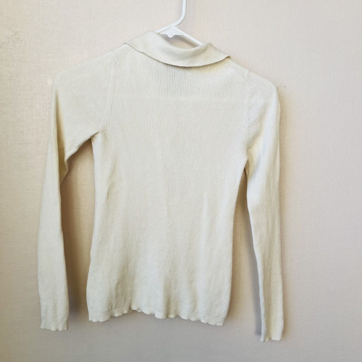 Nili Lotan Nili Lotan Collared Sweater XS Wool Blend Luxe Pullover Size XS / US 0-2 / IT 36-38 - 9 Thumbnail