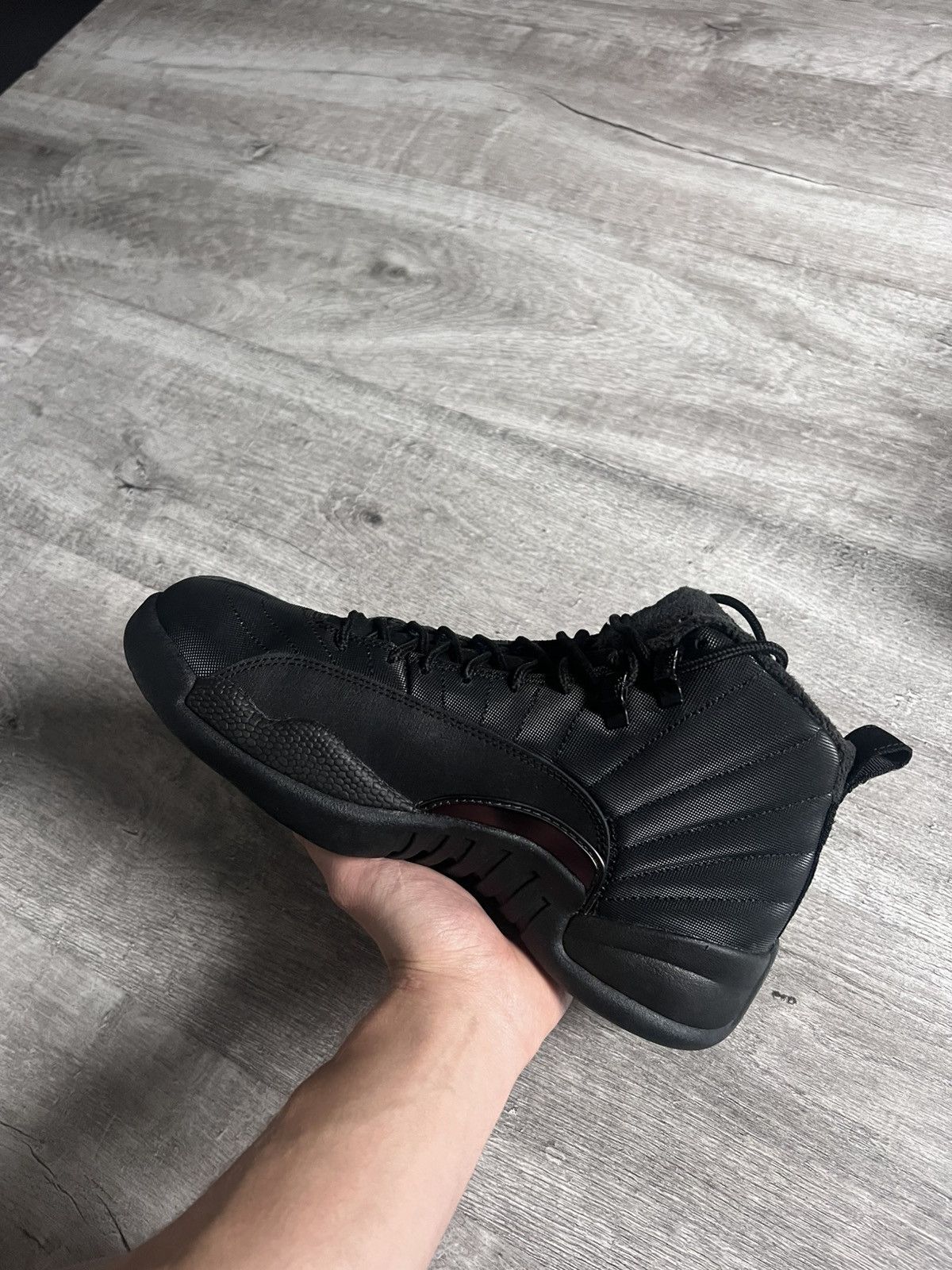 Nike Nike Air Jordan 12 Retro Winterized Black shoe’s Size US 8.5 / EU 41-42 - 5 Thumbnail