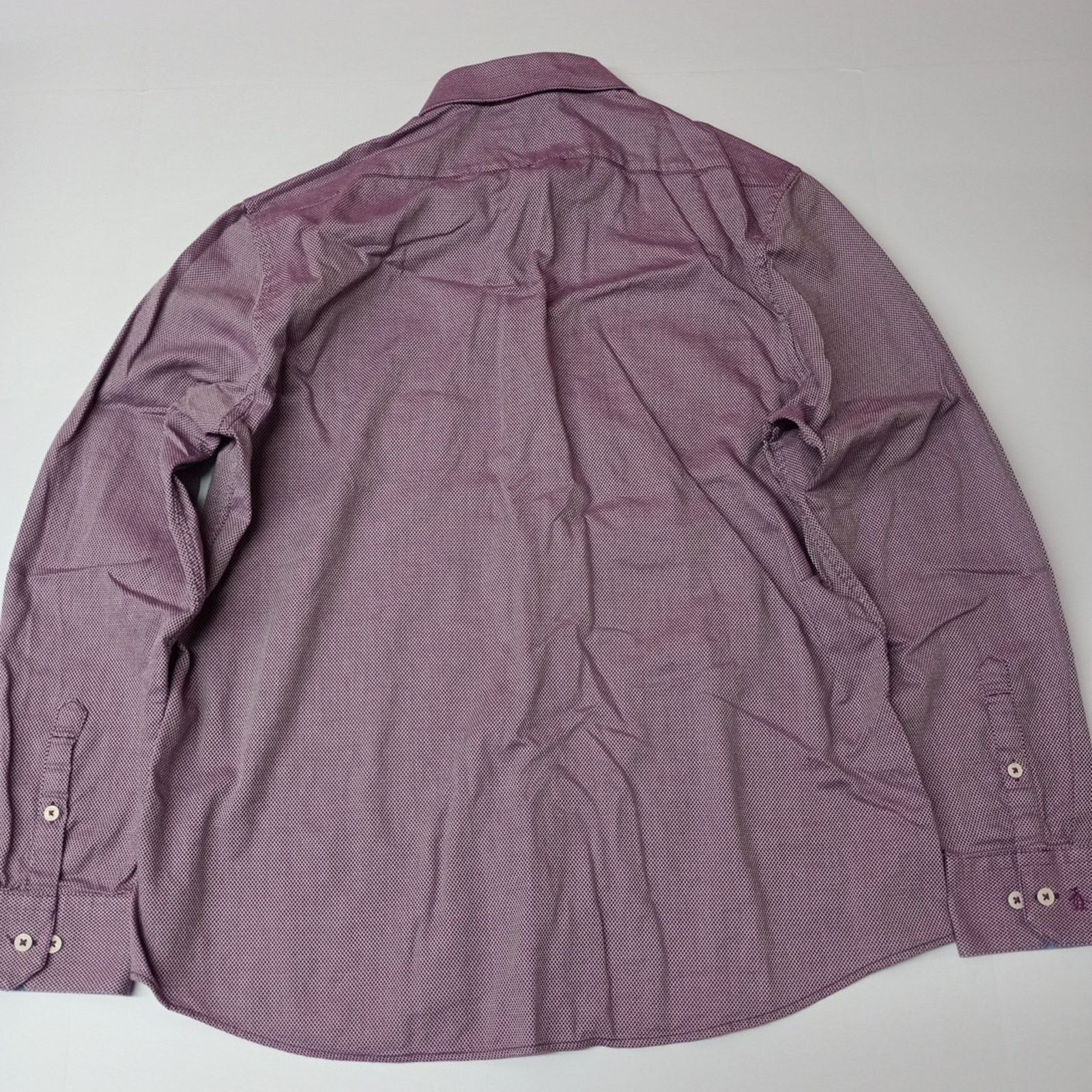 Original Penguin Penguin Munsingwear Shirt Size 16 1/2 34/35 Slim Fit Purple Size US S / EU 44-46 / 1 - 7 Thumbnail