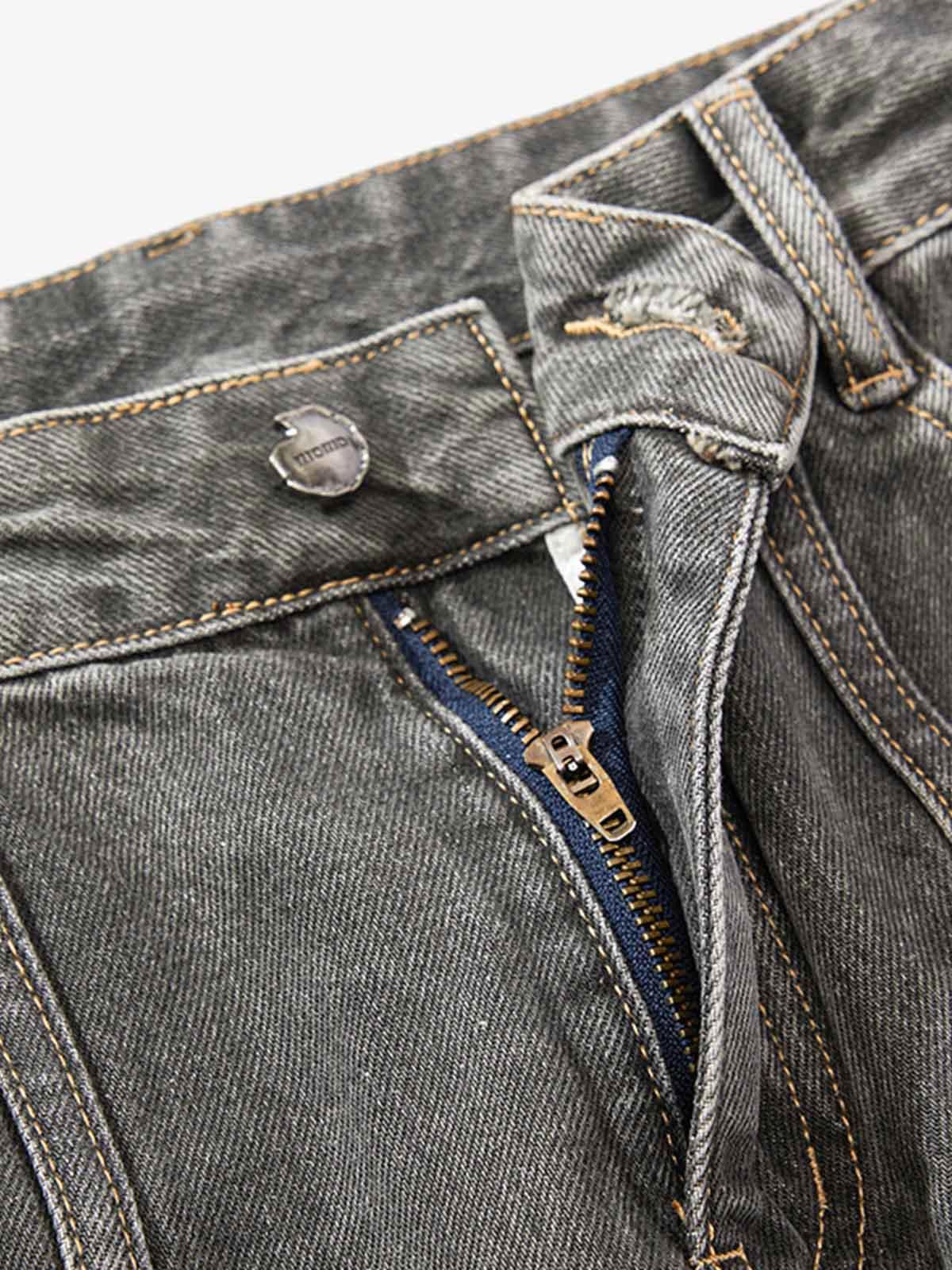 Japanese Brand Ripped Beggar High Street Design Jeans Size ONE SIZE - 6 Thumbnail
