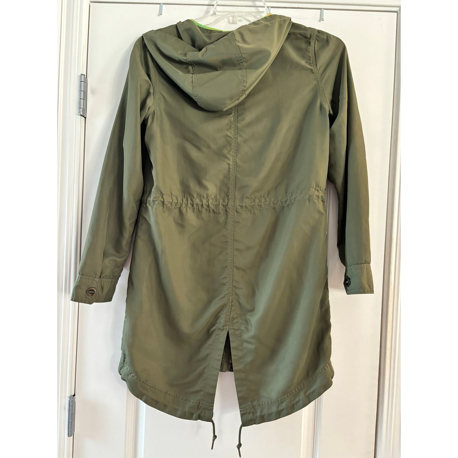 Nike Women’s Nike Size Small Green Hooded Jacket FLAW Size S / US 4 / IT 40 - 4 Thumbnail