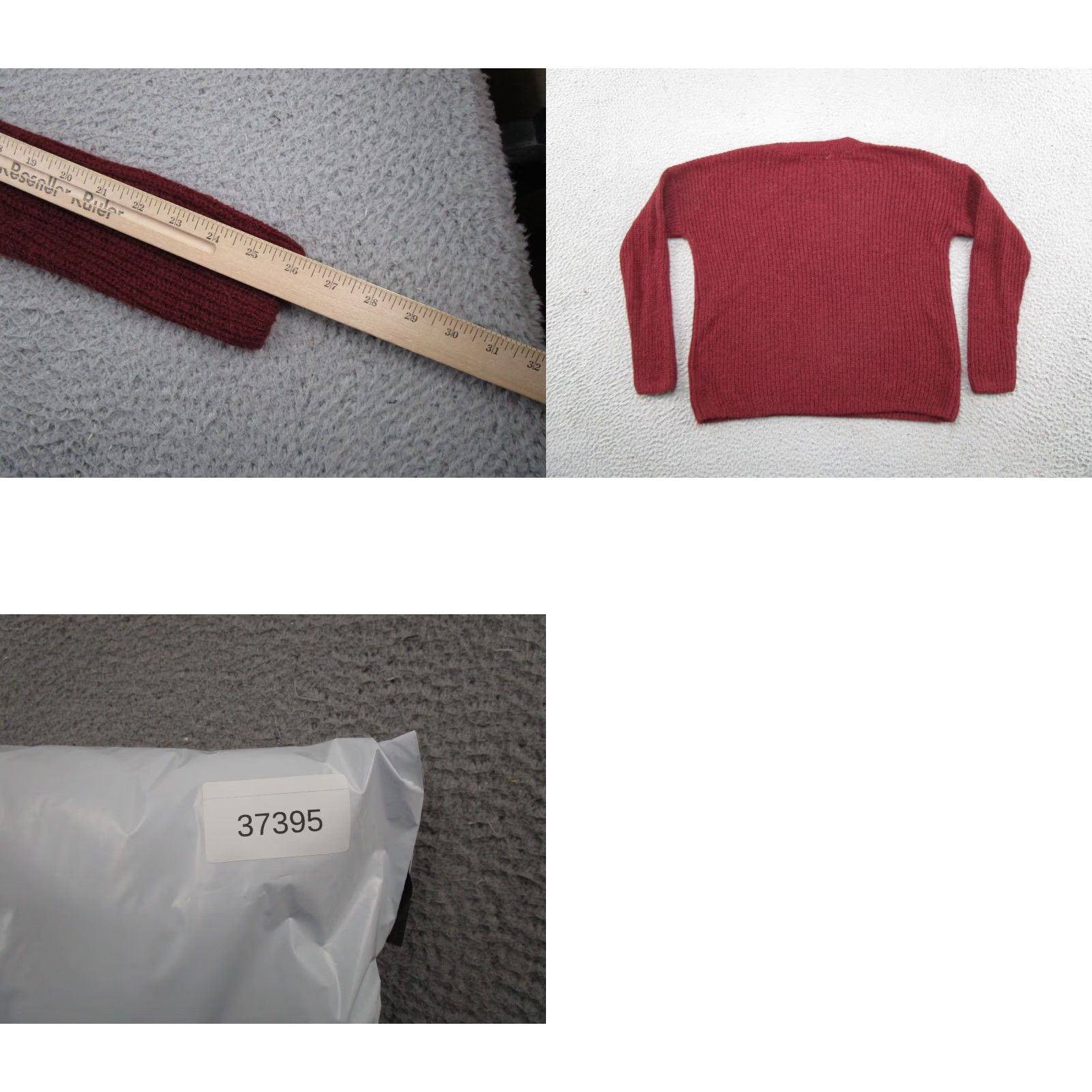 Madewell Madewell Sweater Pullover Women's 2XS Alpaca Red Lightweight Knit Casual Winter Fall Size XXS / US 00 / IT 34 - 8 Thumbnail