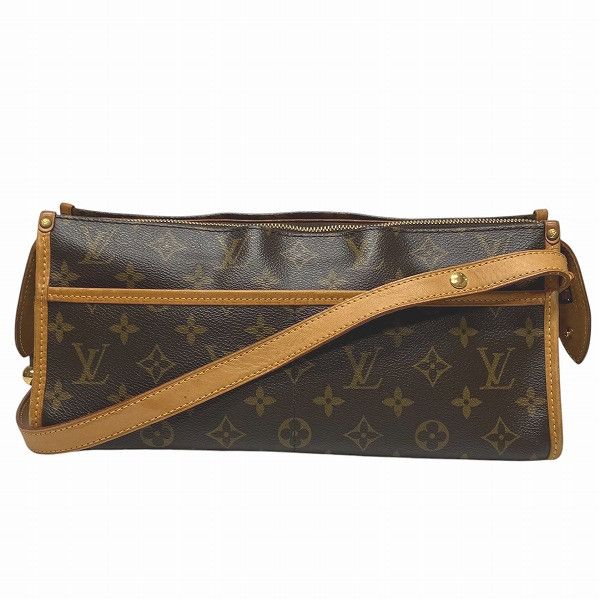 Louis Vuitton Louis Vuitton Popincourt Long Monogram Shoulder Bag Canvas Shoulder Bag M40008 in Brown, Women's