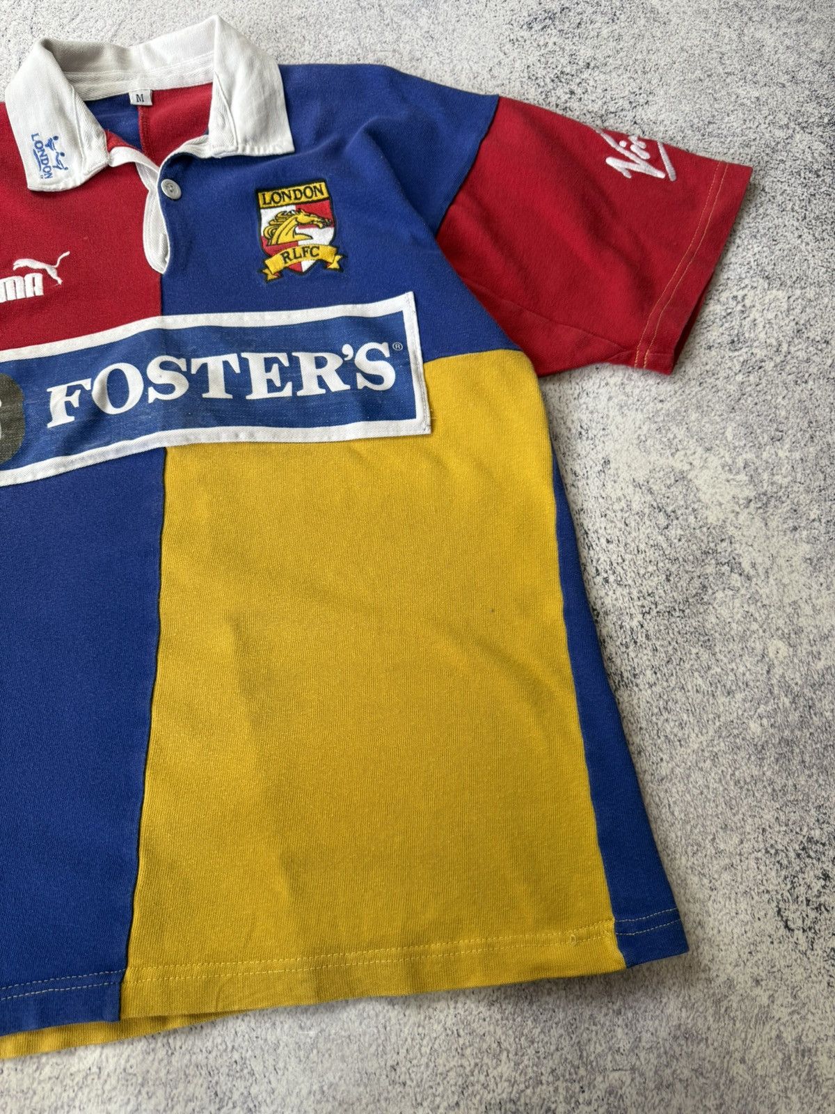 Rugby Ralph Lauren LONDON BRONCOS 1997 PUMA SIZE M NEW RUGBY JERSEY SHIRT RARE Size US M / EU 48-50 / 2 - 14 Thumbnail