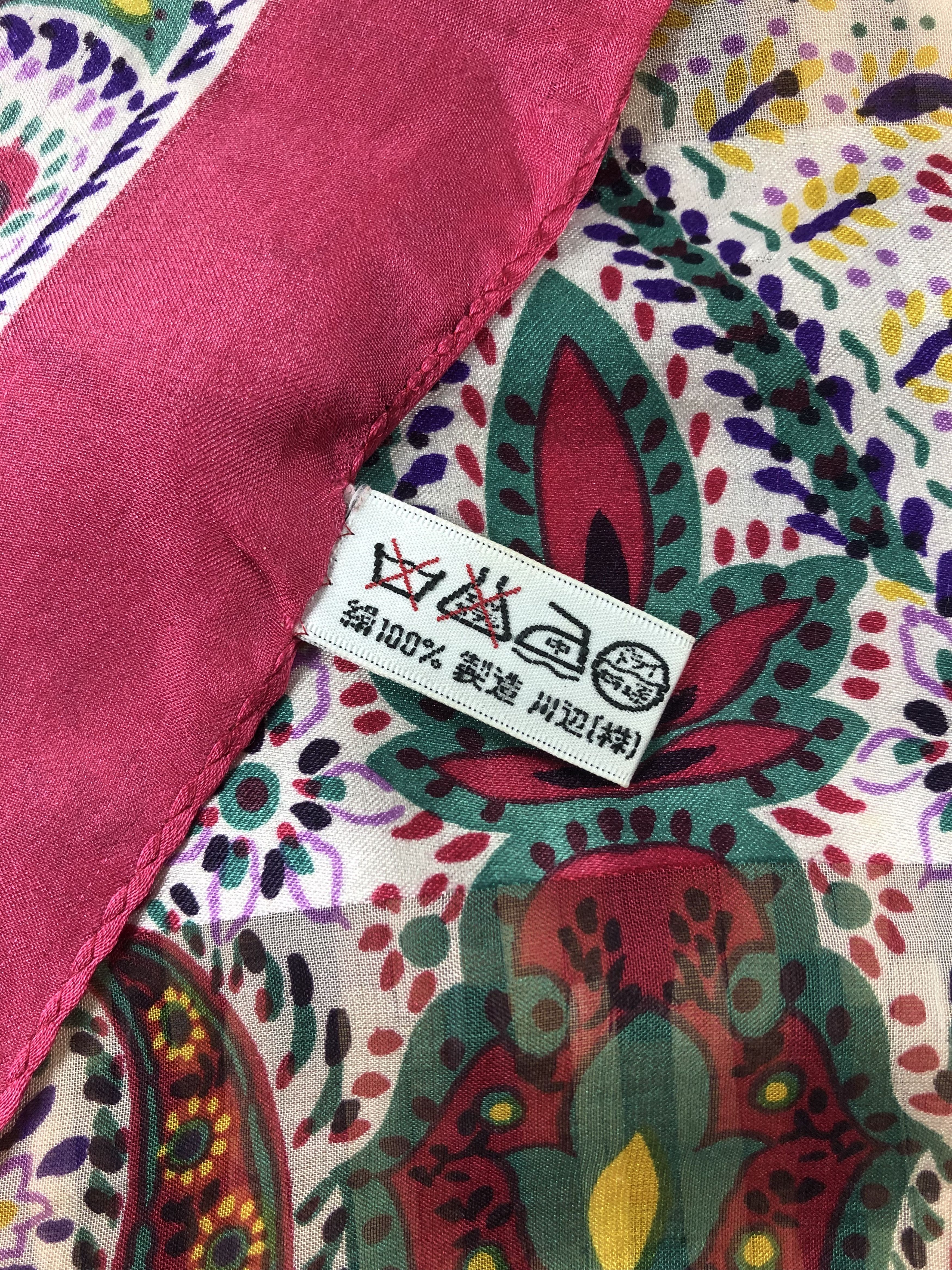 Pierre Cardin Pierre Cardin Silk Scarf Size ONE SIZE - 6 Thumbnail
