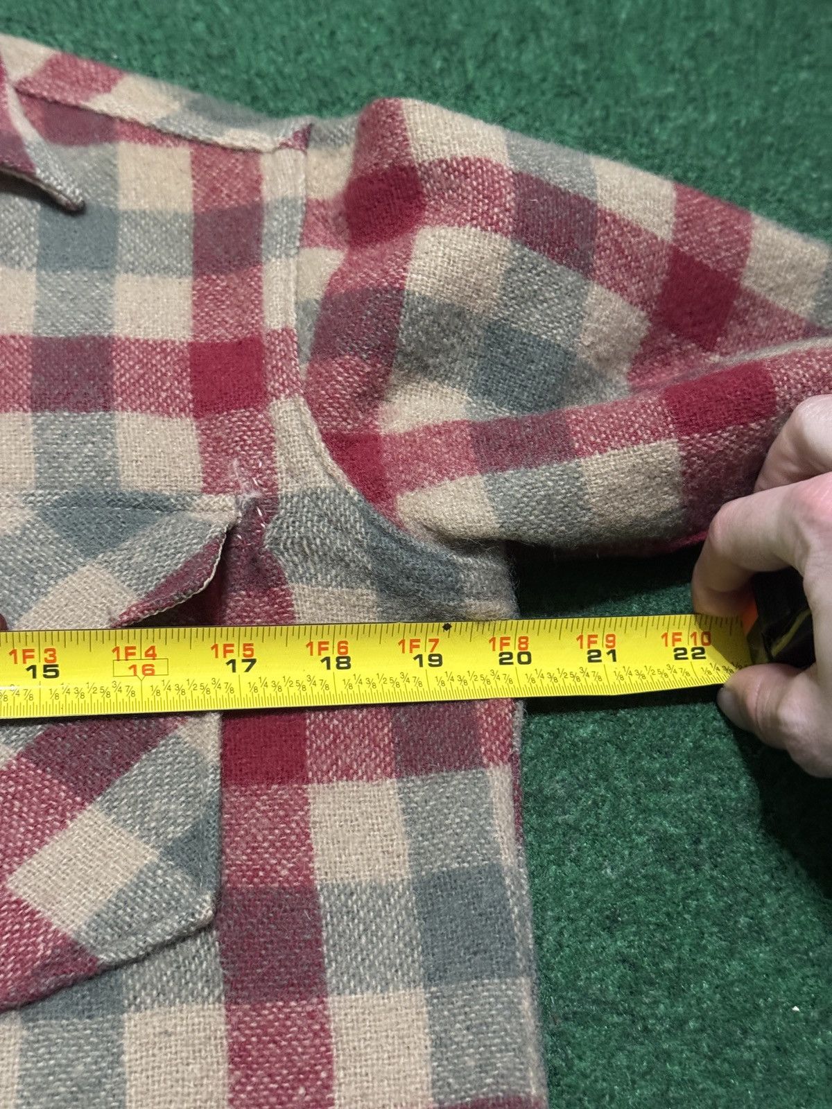 Woolrich Woolen Mills Woolrich Classic Plaid Wool Button Up Flannel Shirt 20x27 Size US S / EU 44-46 / 1 - 5 Thumbnail