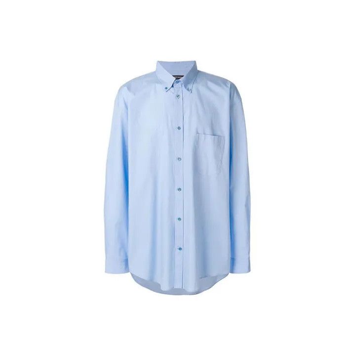 Balenciaga Balenciaga Lightweight Casual Long Sleeve Shirt Size US M / EU 48-50 / 2 - 1 Thumbnail