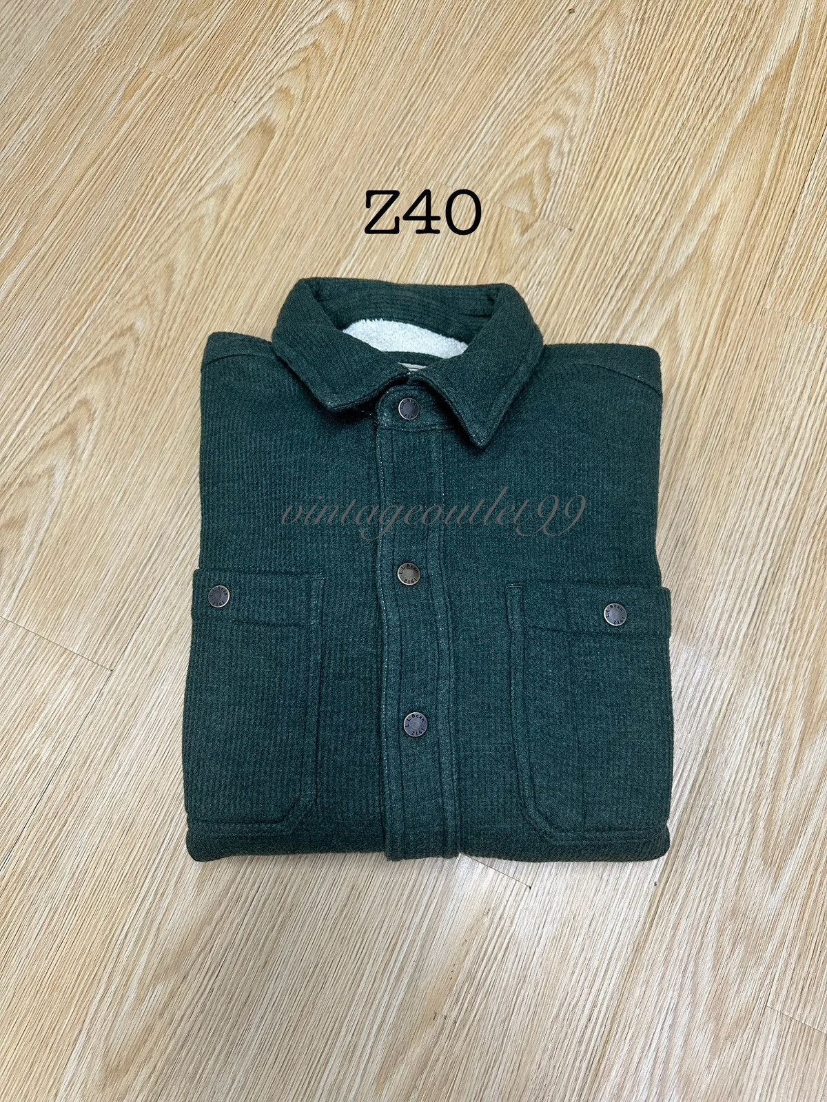 L.L. Bean Vintage 80s LL Bean Fleece Flannel Z40 Size US S / EU 44-46 / 1 - 13 Thumbnail