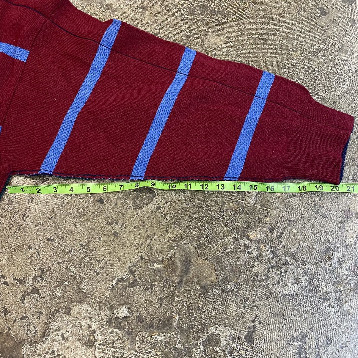 Balenciaga Balenciaga Brand New Striped Knit Fleece Size US M / EU 48-50 / 2 - 11 Thumbnail