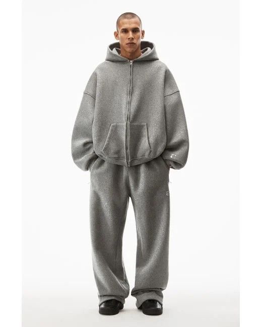 Alexander Wang ****RARE FW/23 ALEXANDER WANG GLITTER DENSE SWEATSUIT Size US M / EU 48-50 / 2 - 1 Thumbnail