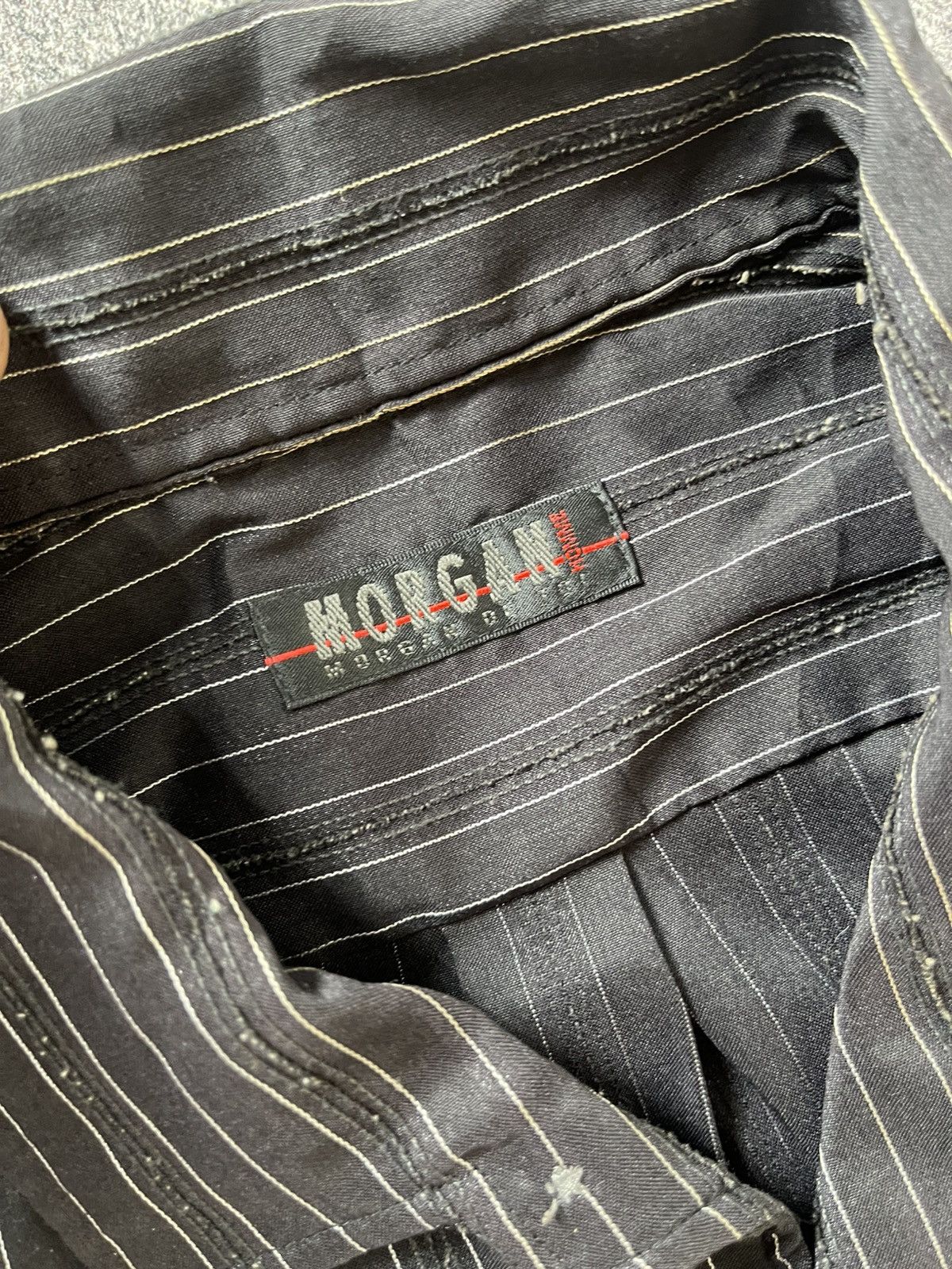 Japanese Brand Y2K Morgan Homme ifsixwasnine punk button shirt Size US M / EU 48-50 / 2 - 4 Thumbnail