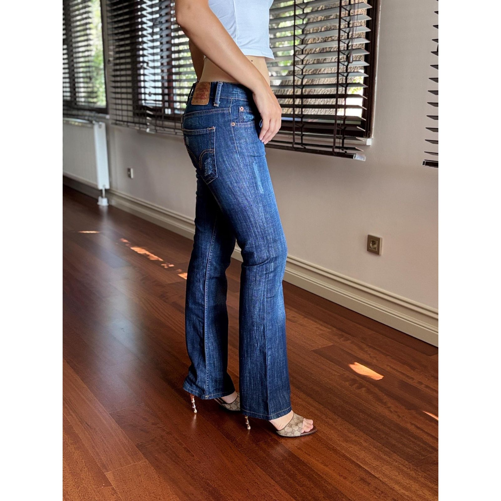 Levi's Levi's 507 W29 L34 Rare Archive 524 Distressed Blue Jeans Size US 29 - 2 Thumbnail