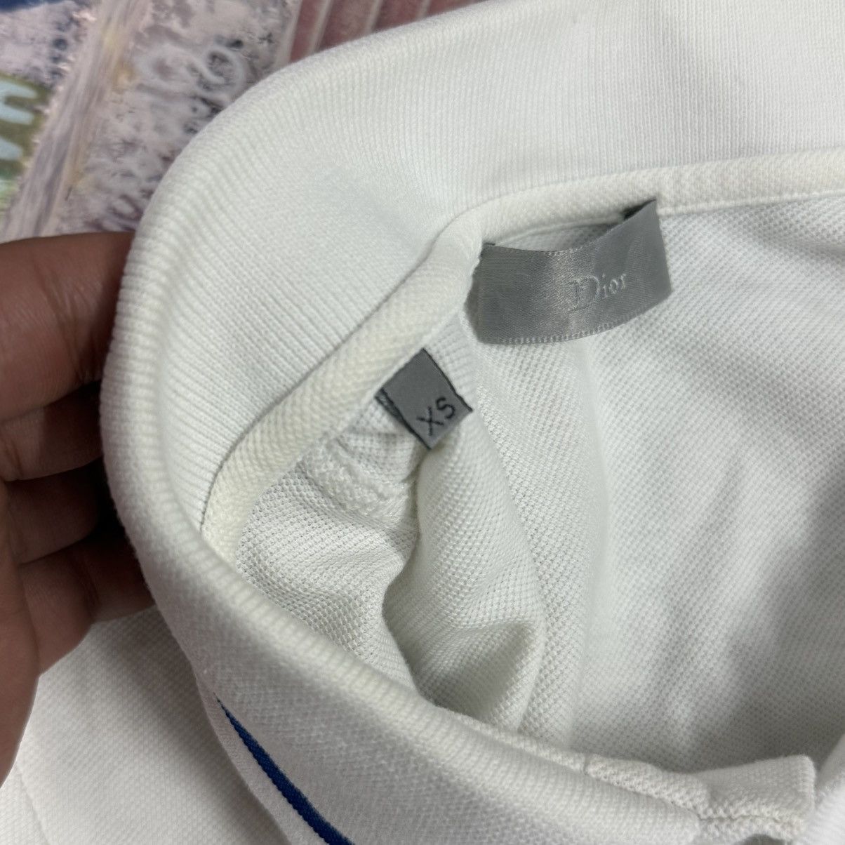 Dior Dior Bee Embroidered Polo Short Sleeve Size US XS / EU 42 / 0 - 6 Thumbnail