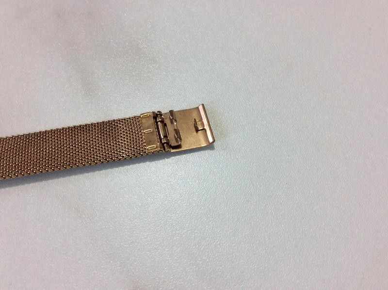 Designer Olivia white dial rose gold mesh bracelet watch Size ONE SIZE - 8 Thumbnail