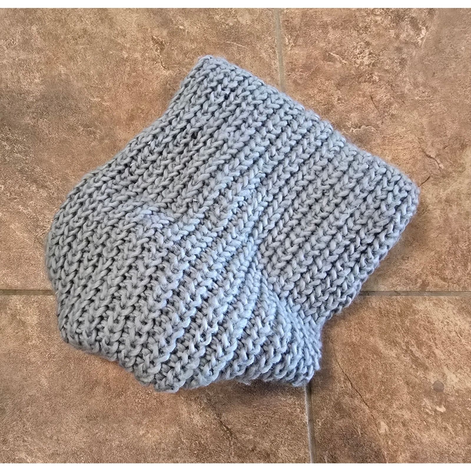 Divided Gray Chunky Knit | DIVIDED | Infinity Scarf Size ONE SIZE - 2 Thumbnail