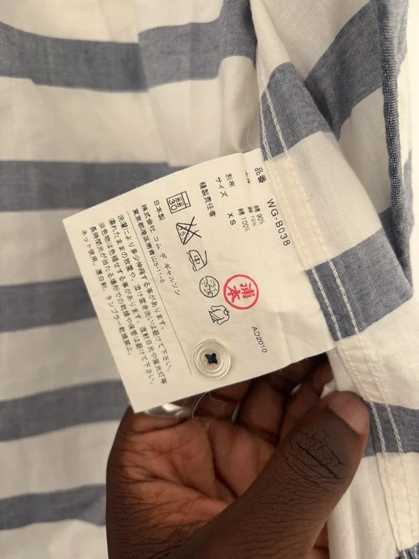 Comme des Garcons Comme des Garçons Junya Watanabe Short Sleeve Shirt Size US XS / EU 42 / 0 - 5 Thumbnail