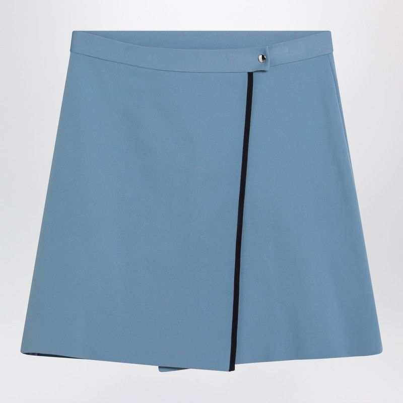 Miu Miu Miu Miu Light Blue Skirt In Technical Yarn Size 27" / US 4 / IT 40 - 1 Thumbnail