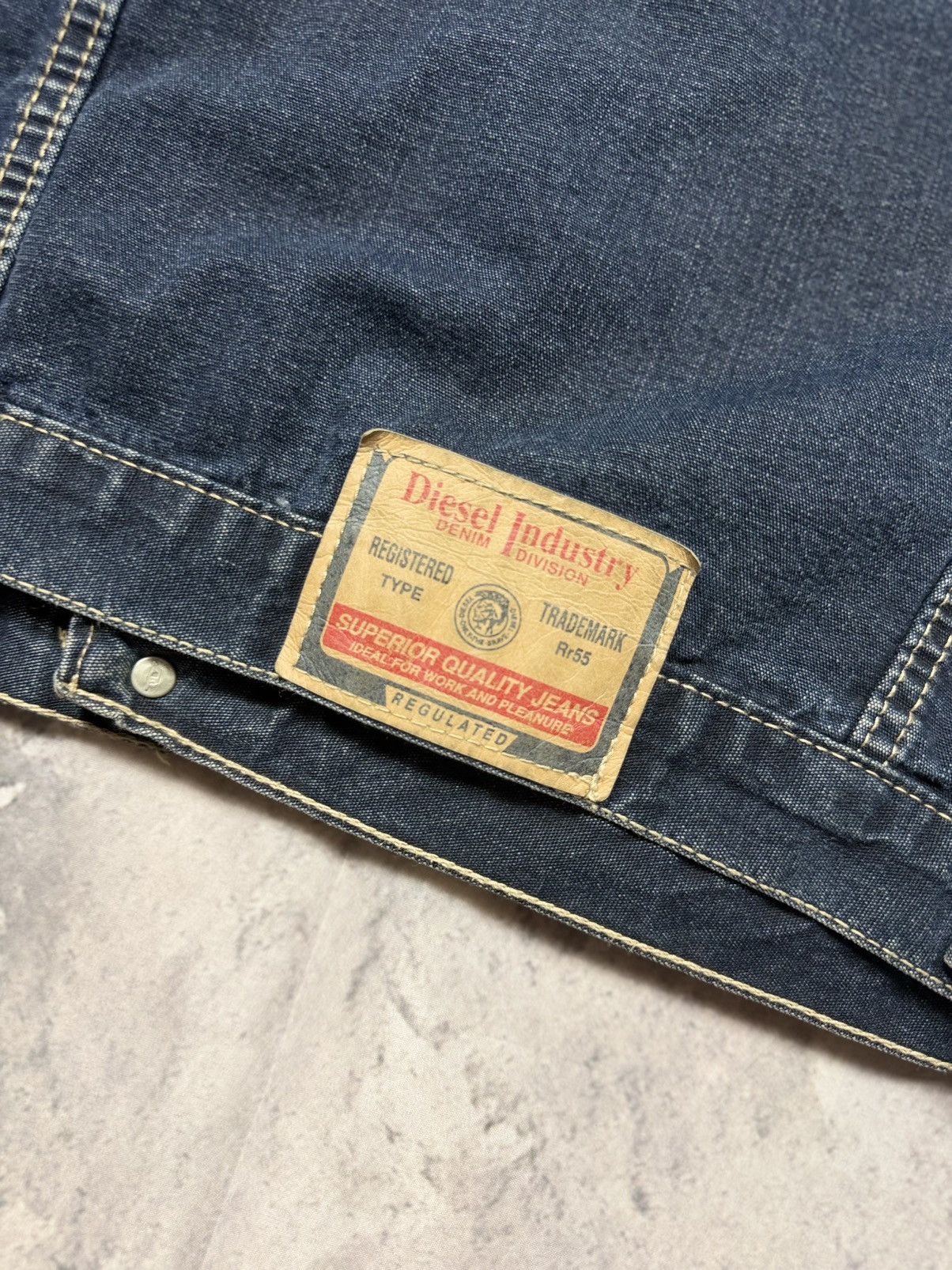 Diesel Diesel vintage denim jacket Size US XL / EU 56 / 4 - 5 Thumbnail